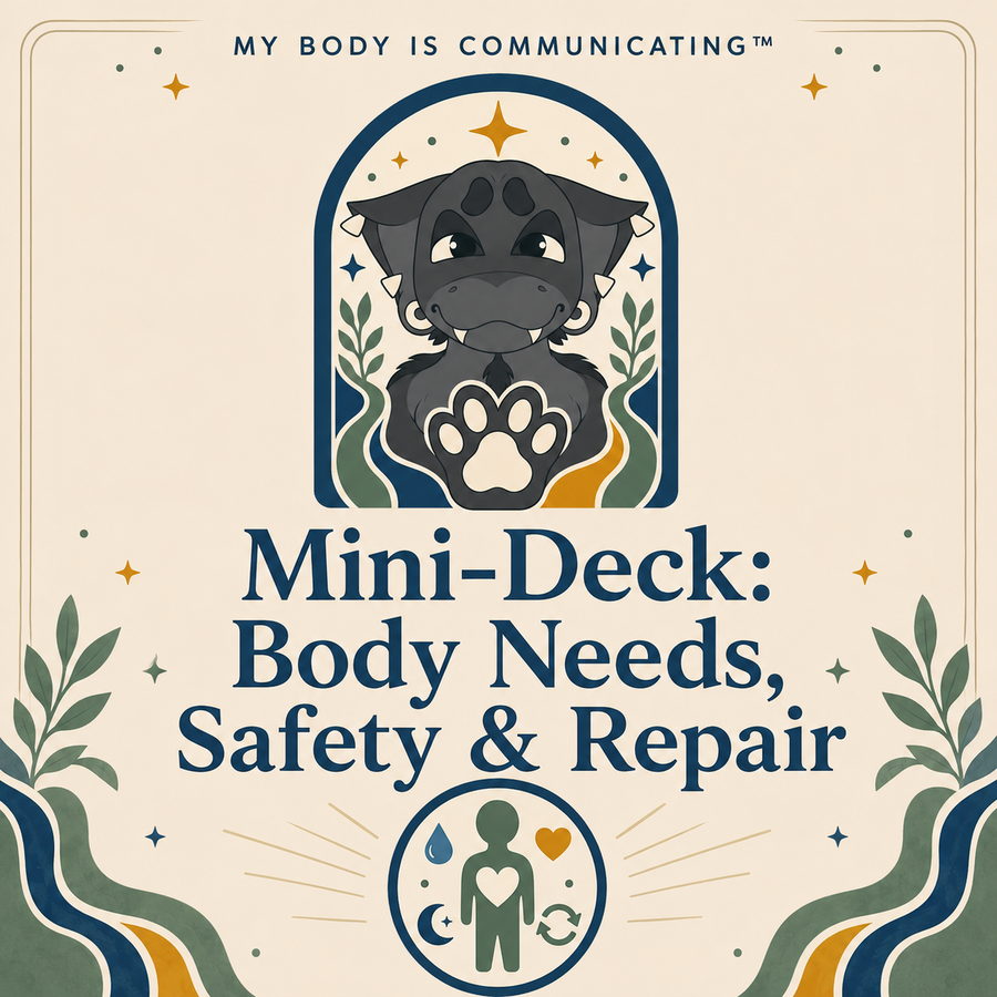 Cover of My Body Is Communicating™ — Mini-Deck: Body Needs, Safety & Repair