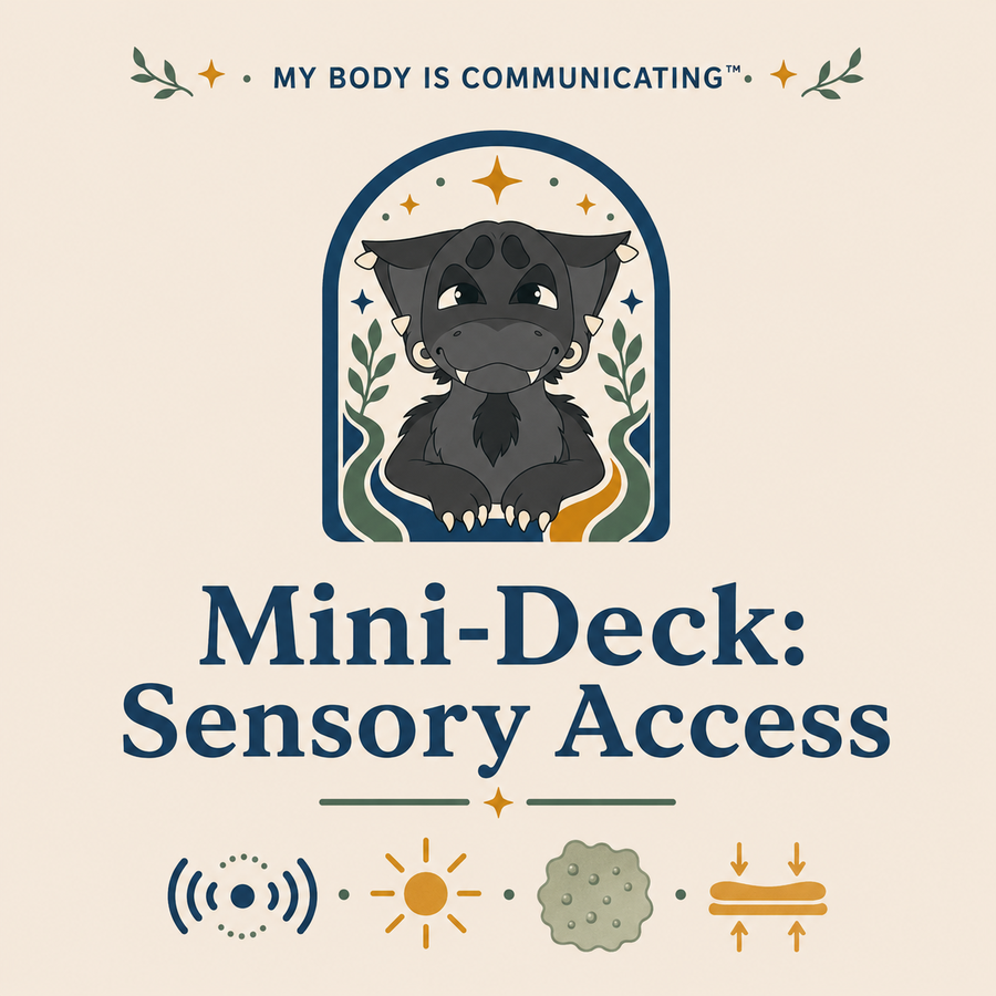Cover of My Body Is Communicating™ — Mini-Deck: Sensory Access
