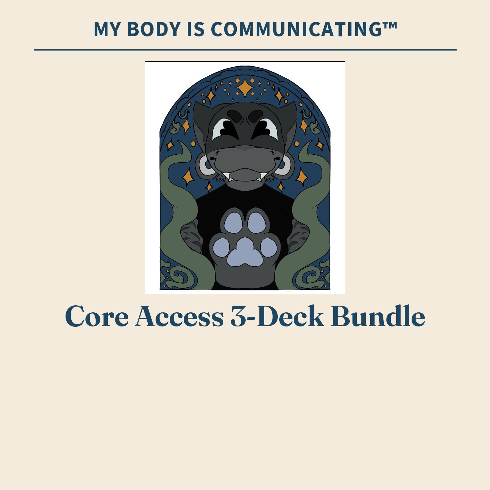 Cover of My Body Is Communicating™ — Core Access 3-Deck Bundle