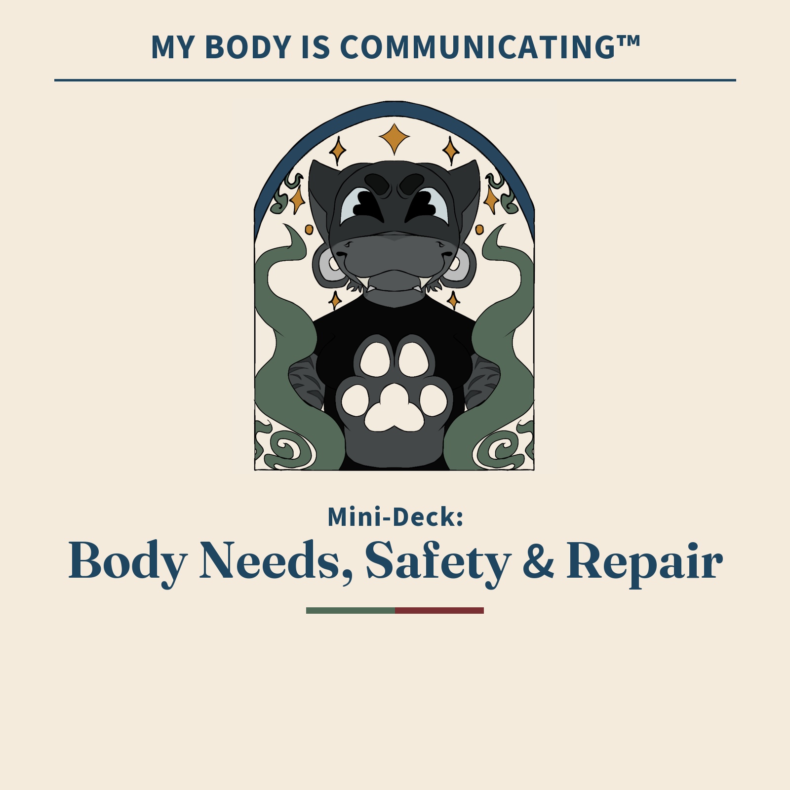 Cover of My Body Is Communicating™ — Mini-Deck: Body Needs, Safety & Repair