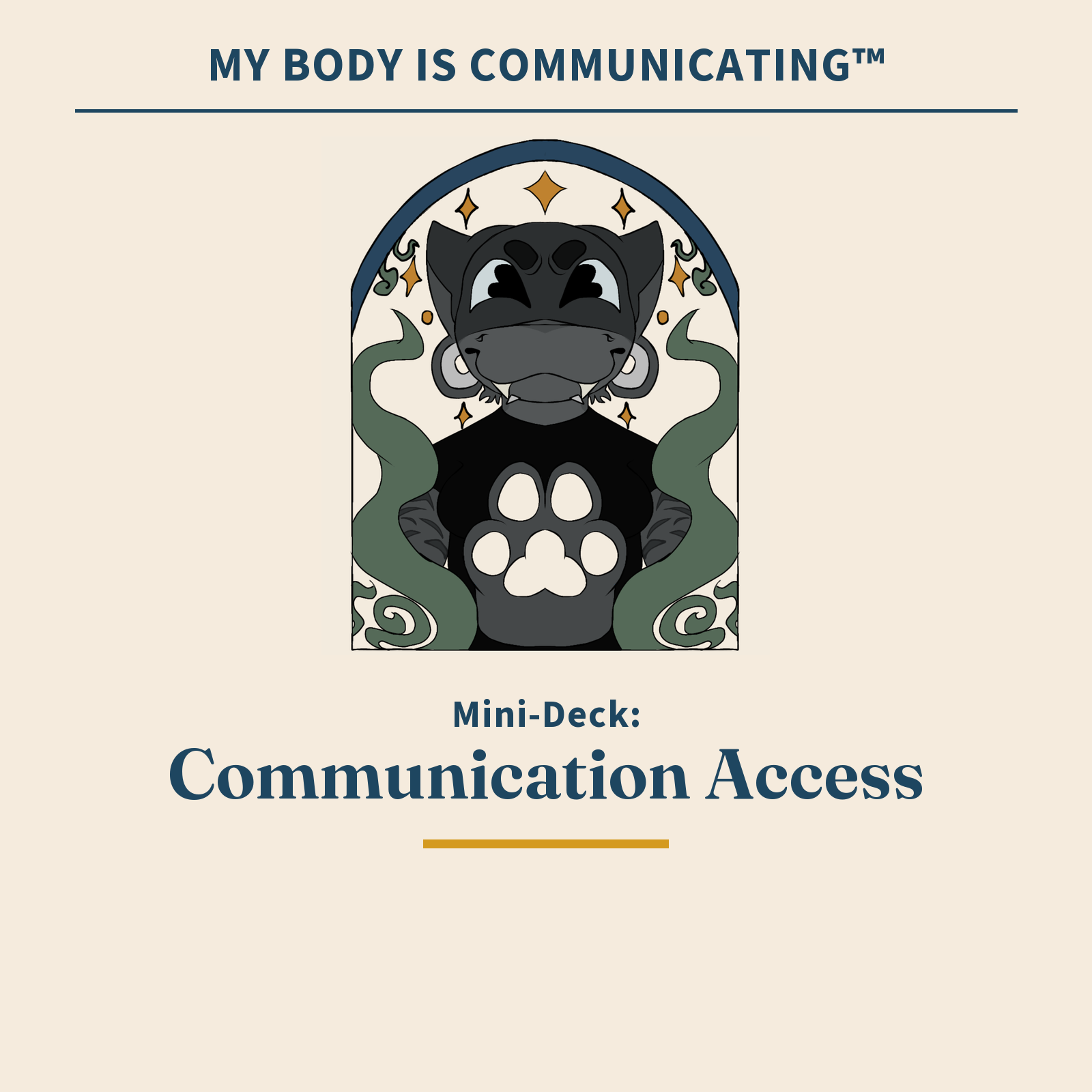 Cover of My Body Is Communicating™ — Mini-Deck: Communication Access