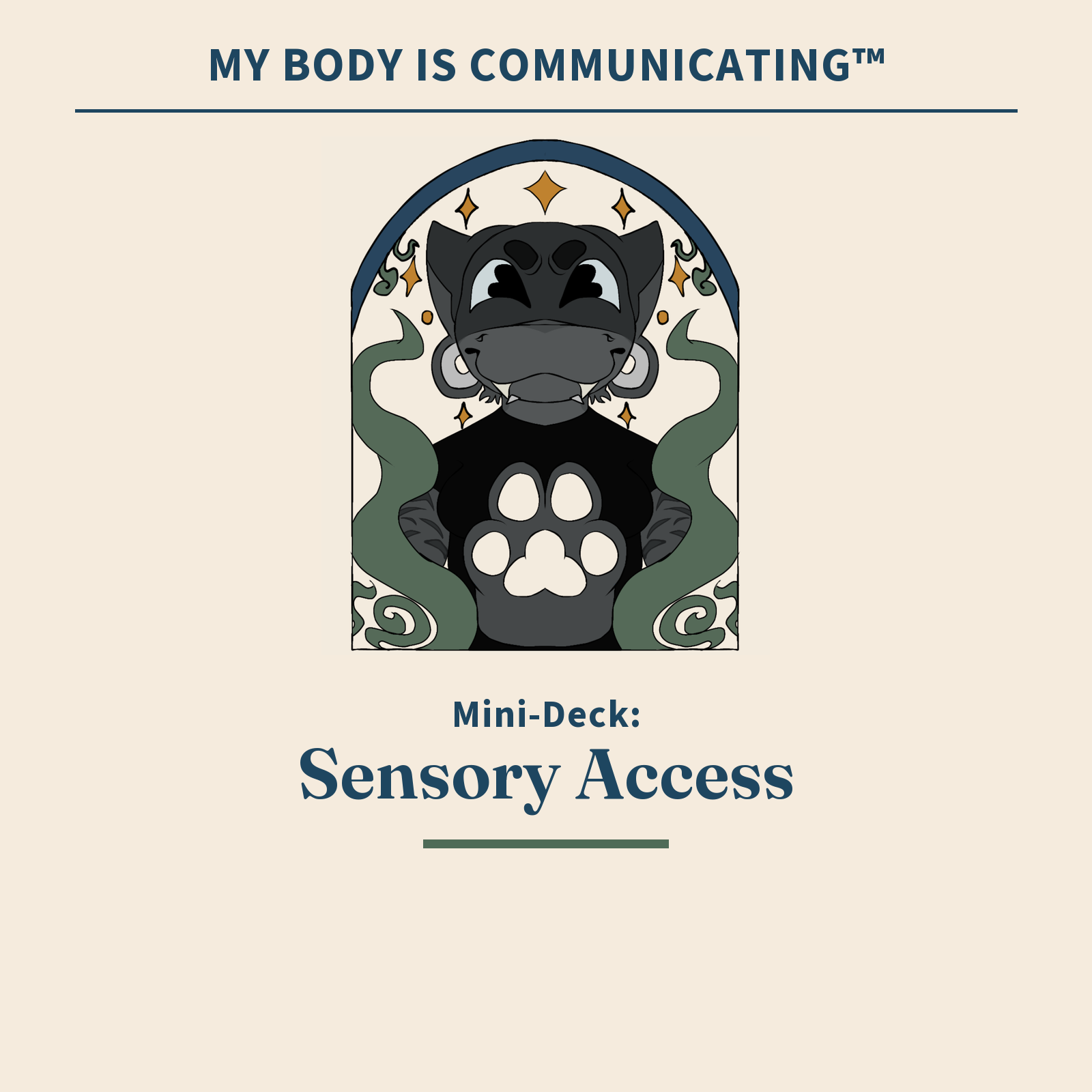 Cover of My Body Is Communicating™ — Mini-Deck: Sensory Access