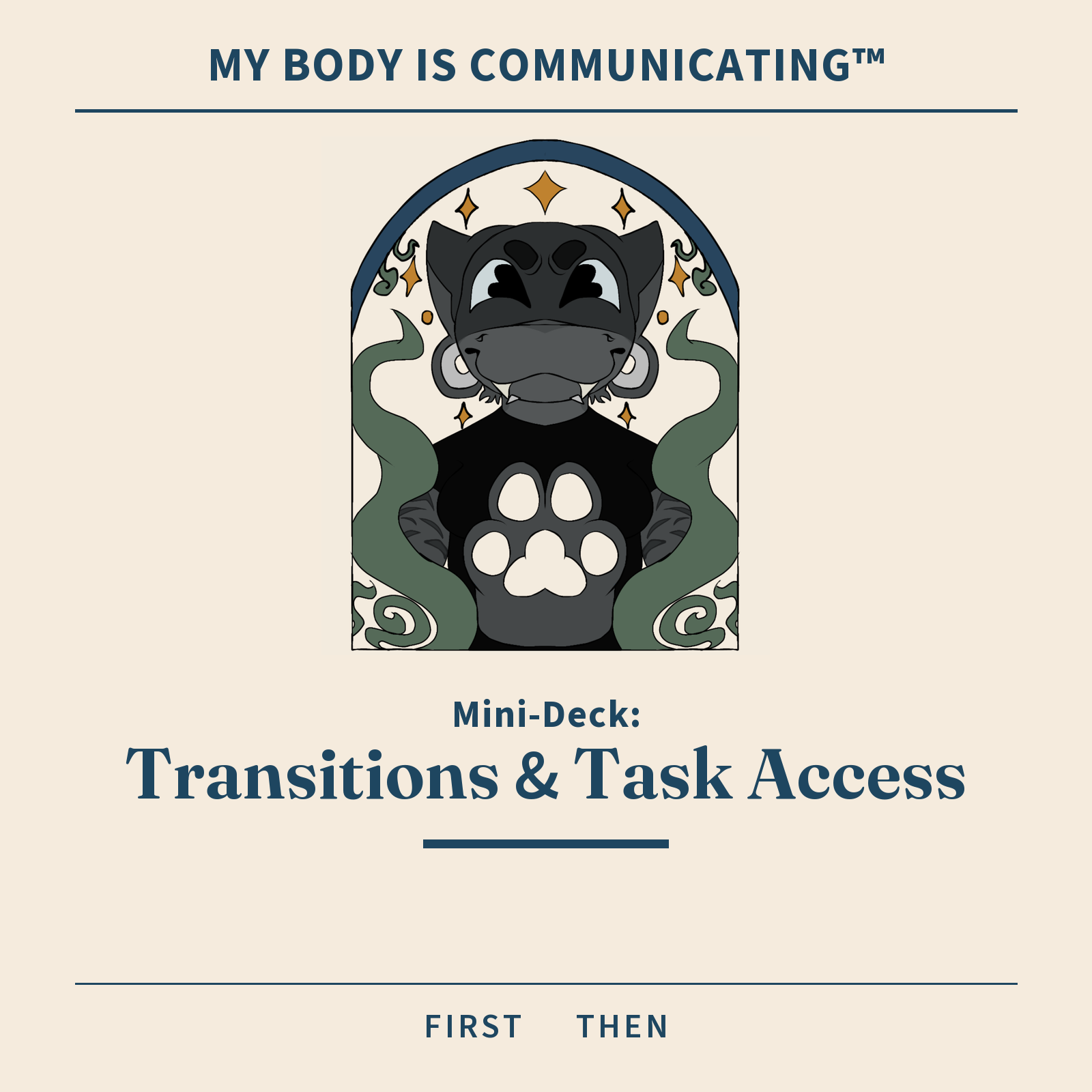Cover of My Body Is Communicating™ — Mini-Deck: Transitions & Task Access