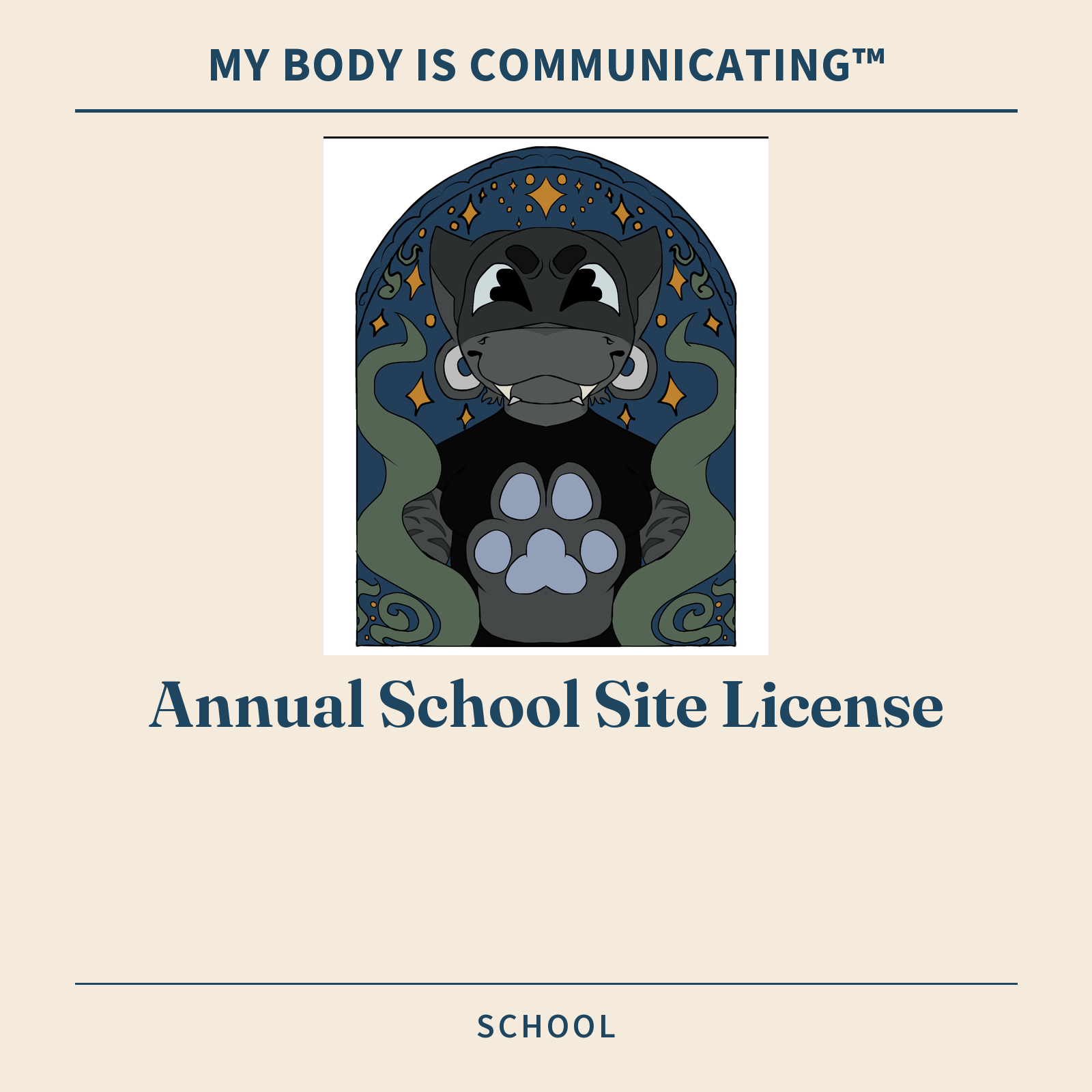 Cover of My Body Is Communicating™ — Annual School Site License